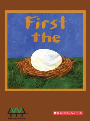 cover image of First the Egg